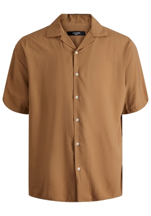 Skjorta - JPRBLAMASON CAMP COLLAR SHIRT