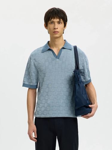 Tröja - SLHMILAS KNIT RELAXED COLOR OPEN POLO