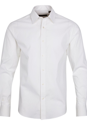 Skjorta - Men´s stretch shirt white