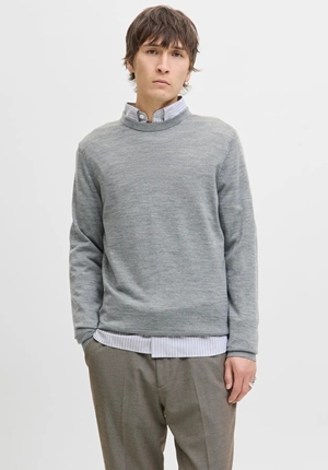 Tröja - JPRBLAMERINO KNIT CREW NECK