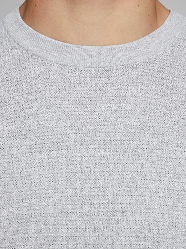 Tröja - JPRBLACAMP KNIT STRUCTURE CREW NECK