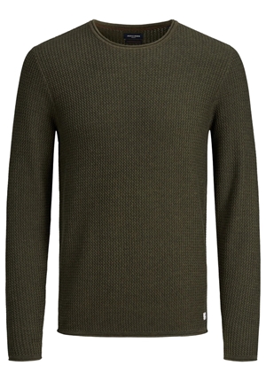 Tröja - JPRBLUCARLOS KNIT CREW NECK