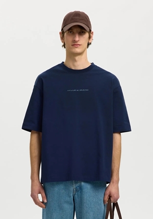 T-shirt - SLHRELAXNORMAN LICENSE TEE