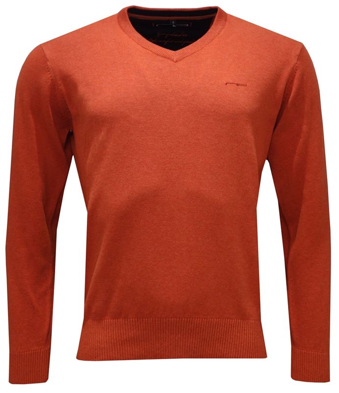 Tröja - V-neck 1670 ocra