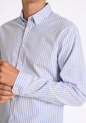 Skjorta - Striped superflex oxford