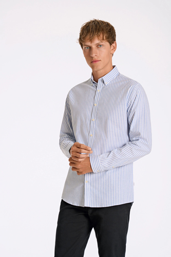 Skjorta - Striped superflex oxford