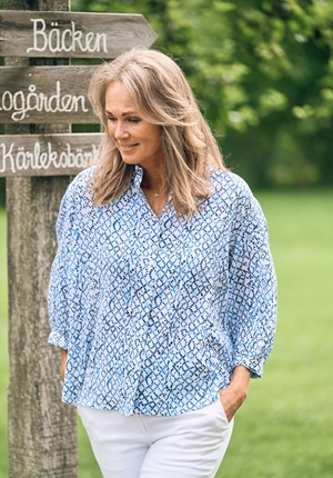 Blus - Blus 3/4-ärm