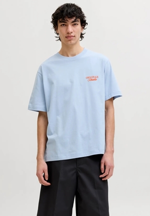 T-shirt - JORNORREBRO TYPO TEE CREW NECK