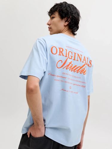 T-shirt - JORNORREBRO TYPO TEE CREW NECK