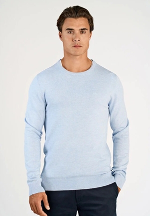 Tröja - Ecovero L/S o-neck knit