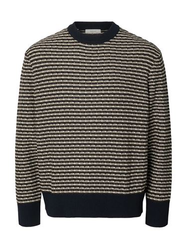 Tröja - SLMDARRELL LS STRUCTURE CREW NECK