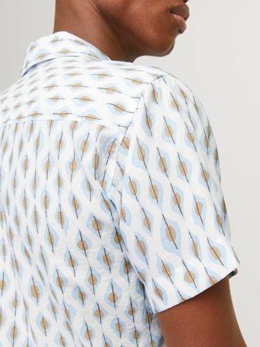 Skjorta - JPRBLULINCOLN PRINT RESORT SHIRT