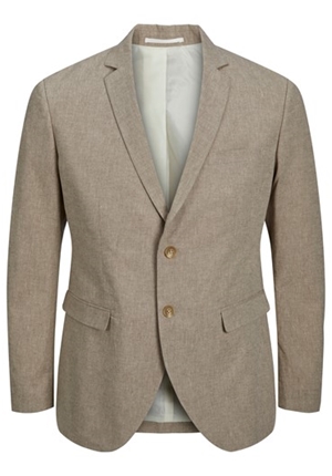 Kavaj - JPRIVIERA LINEN BLAZER SLIM FIT