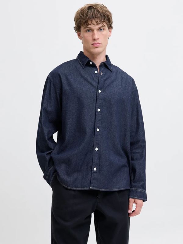 Skjorta - JORNORREBRO DENIM SHIRT