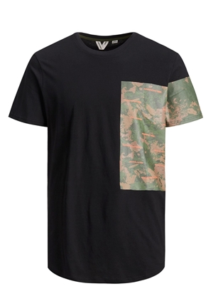 T-shirt - JCOCURVED YAS TEE
