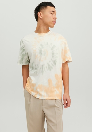 T-shirt - JORCOPENHAGEN TIE DYE TEE CREW