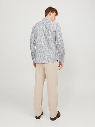 Skjorta - JPRBLANORDIC PRINT SHIRT L/S