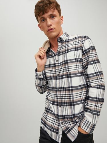 Skjorta - JPRBLUCLASSIC WALTER X-MAS SHIRT