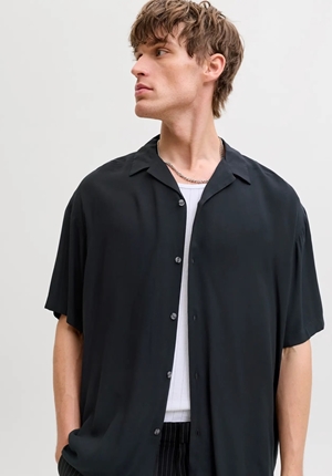 Skjorta - JJEJEFF RESORT SOLID SHIRT
