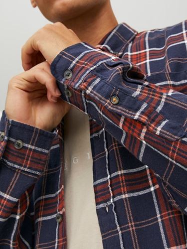 Skjorta - JJECLASSIC CHECK SHIRT