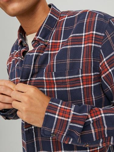 Skjorta - JJECLASSIC CHECK SHIRT