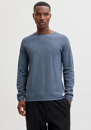 Tröja - JJEHILL KNIT CREW NECK