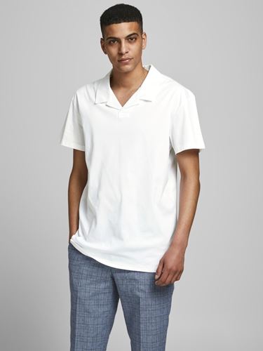 T-shirt - JPRBLARETRO RESORT SOLID POLO